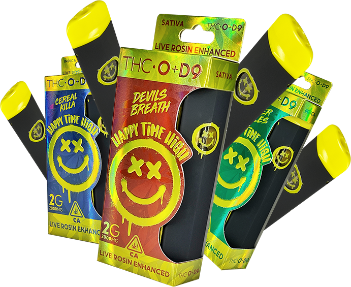 Buy THC-O & Delta 9 Online | Vape & Edibles - Happy Time High